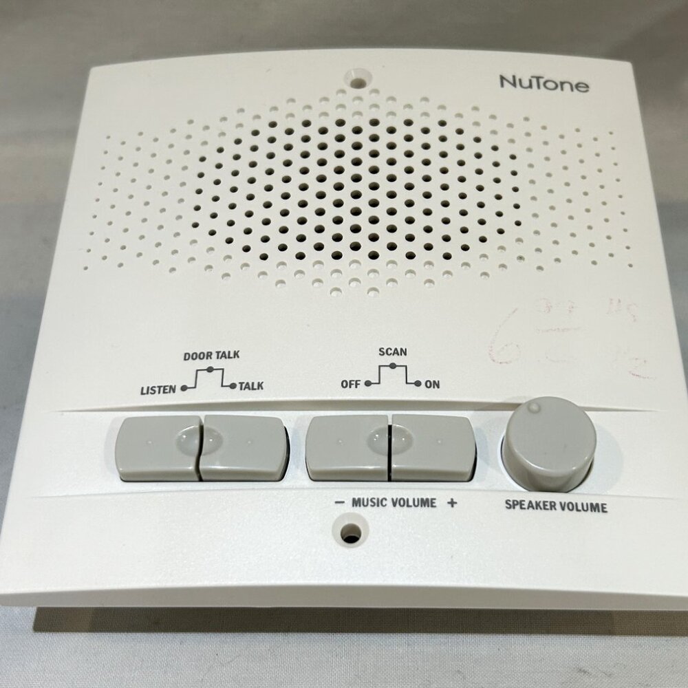 NuTone Indoor Remote Station NRS104WH White